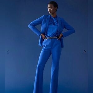 WHBM Women's Blue Blazer and trouser set